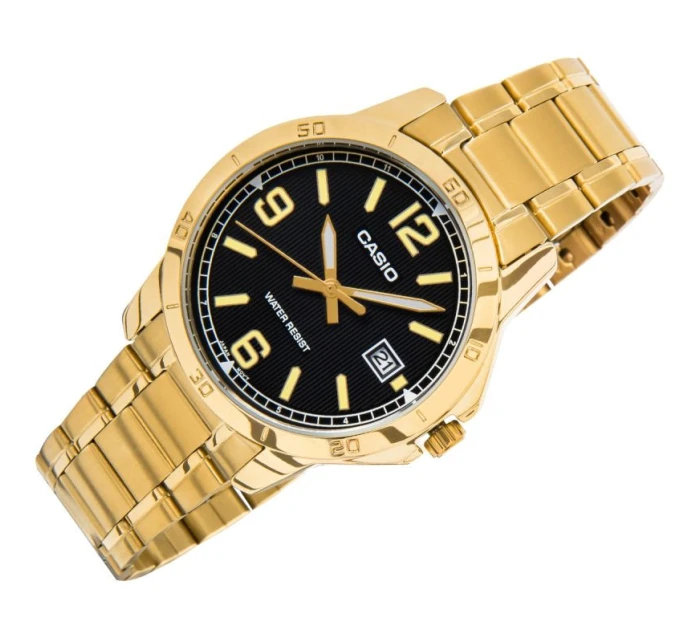 Pánske hodinky CASIO MTP-V004G-1BUDF + BOX Pánske hodinky CASIO MTP-V004G-1BUDF + BOX