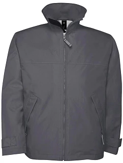 B&C Sparkling /men Pánska jachtárska bunda 01.0949 tmavošedá