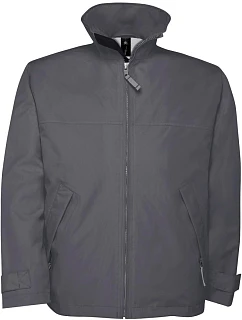 B&C Sparkling /men Pánska jachtárska bunda 01.0949 tmavošedá