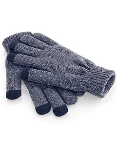 B Pletené rukavice na  53.0 heather navy model 22411752 - Beechfield