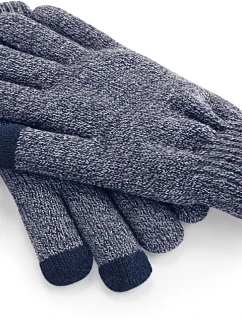 B Pletené rukavice na  53.0 heather navy model 22411752 - Beechfield