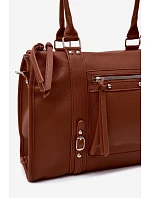 Velká taška z umělé kůže Camel model 22220889 - Flora&Co Velká taška z umělé kůže Camel model 22220889 - Flora&Co