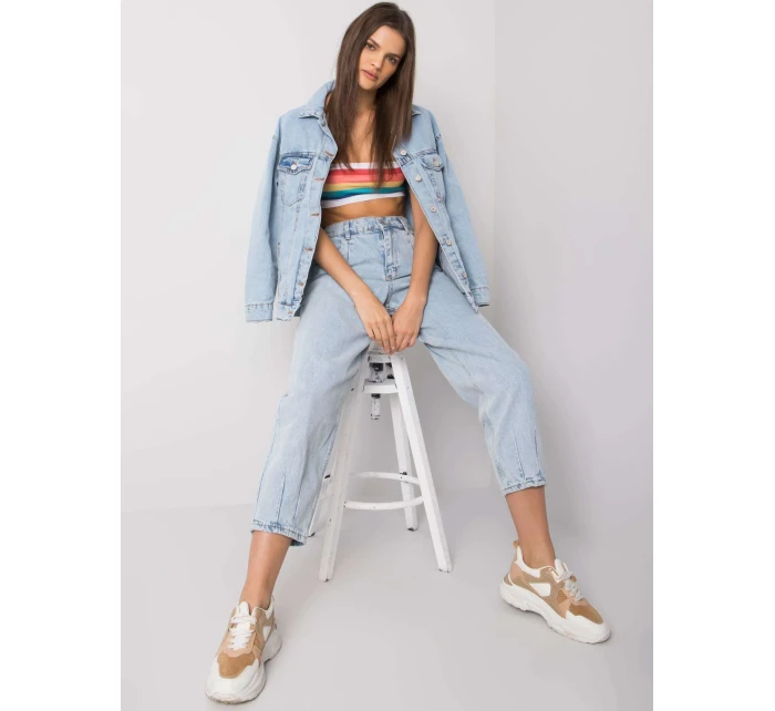 MR SP džínové kalhoty světle modrá model 16274810 - FPrice MR SP džínové kalhoty světle modrá model 16274810 - FPrice