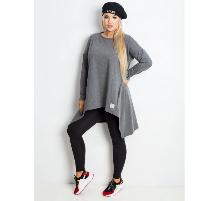 Tunika RV TU 5042.09X tmavosivá