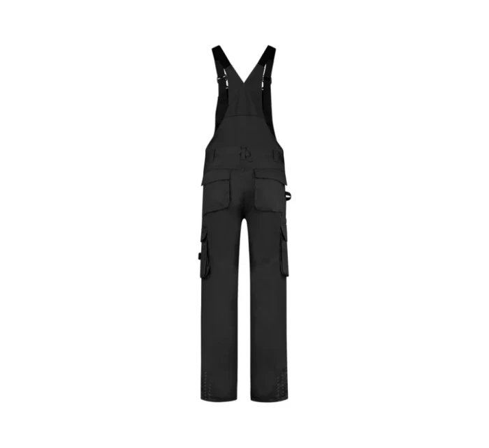 Pracovné nohavice Bib & Brace Twill Cordura s laclom unisex čierne
