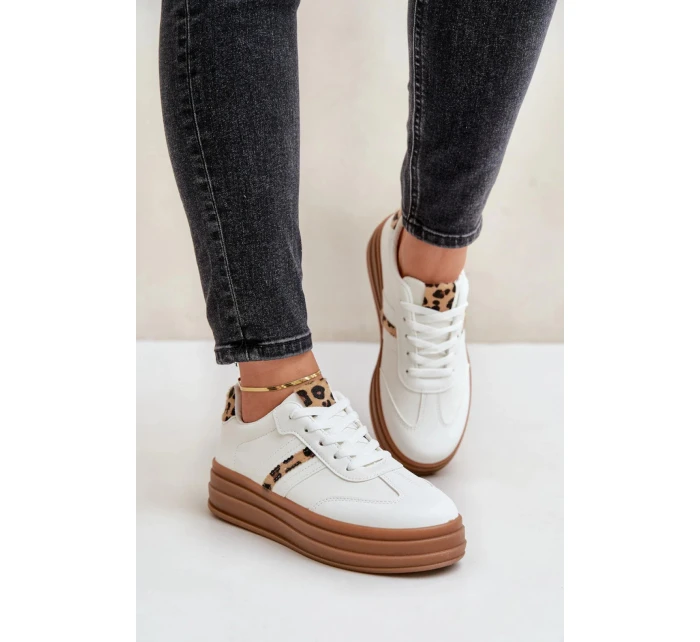 Športová obuv PC2802 leopard - Krok vo veľkom štýle