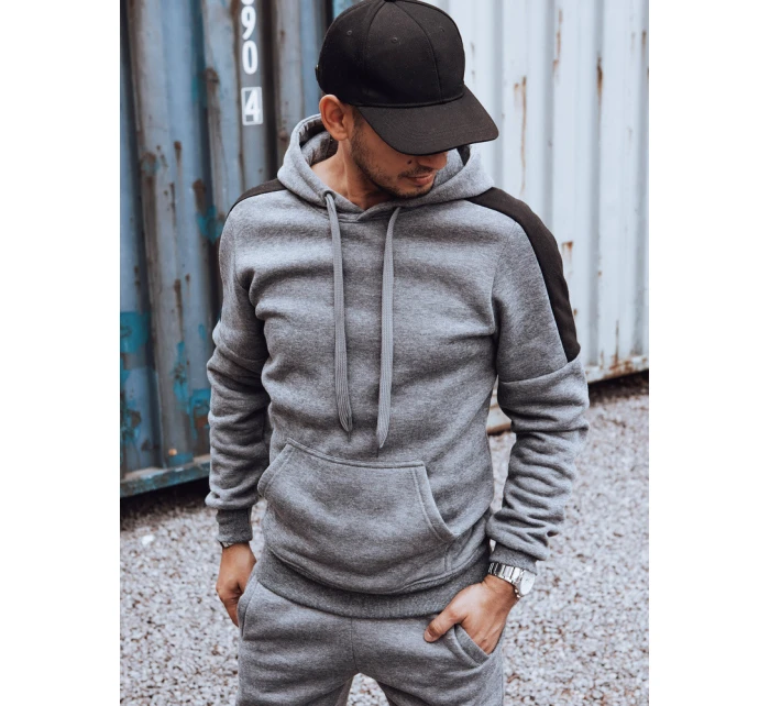 Pánské světle šedé tepláky Dstreet model 21979914 - FashionStreet Pánské světle šedé tepláky Dstreet model 21979914 - FashionStreet