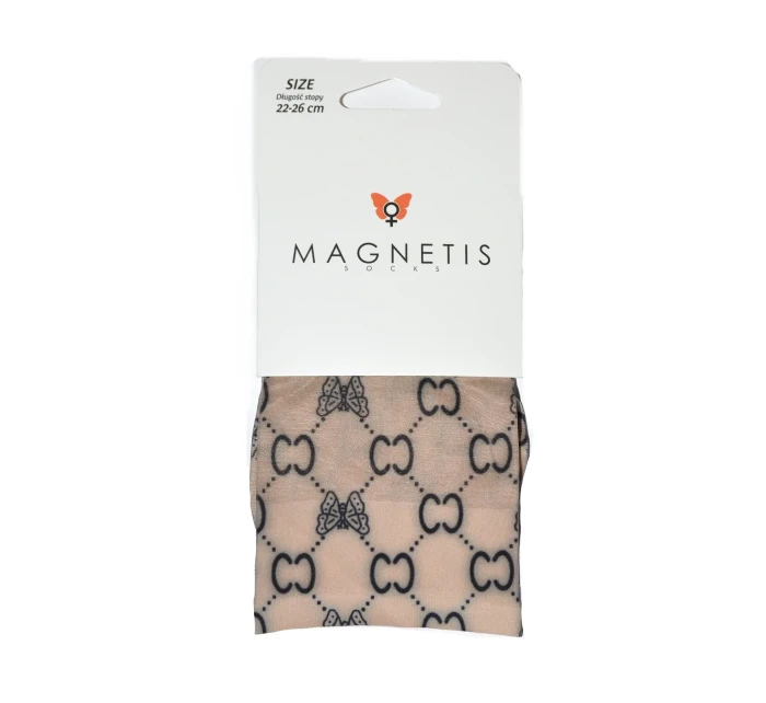 Dámske vzorované ponožky Magnetism lycra 20 den