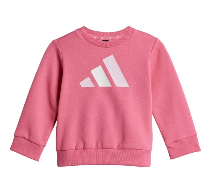 Detské tepláky Adidas Essentials ružovo-sivé JY0303