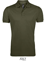 SOL'S Prime Men Pánske polo tričko z hrubej bavlny 25.0571 armádna zelená SOL'S Prime Men Pánske polo tričko z hrubej bavlny 25.0571 armádna zelená