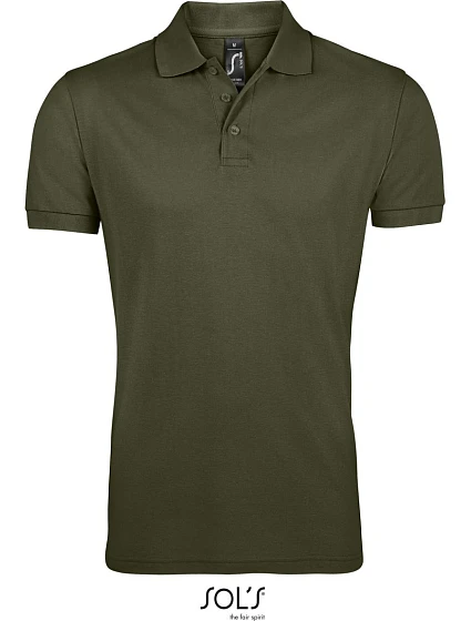 SOL'S Prime Men Pánske polo tričko z hrubej bavlny 25.0571 armádna zelená SOL'S Prime Men Pánske polo tričko z hrubej bavlny 25.0571 armádna zelená