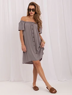 Sukienka model 22205396 szary - FPrice
