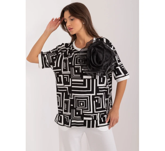 Blúzka LK BZ 509697.27 čierna Blúzka LK BZ 509697.27 čierna