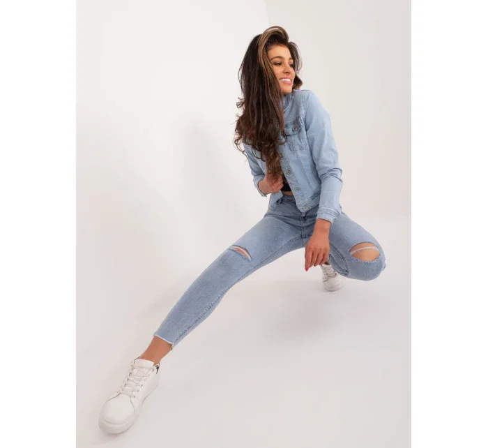 Spodnie jeans NM SP PJ23109.71 niebieski Spodnie jeans NM SP PJ23109.71 niebieski