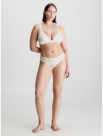 Dámske nohavičky Bikini Briefs Sheer Marquisette 000QF6879E100 biela - Calvin Klein