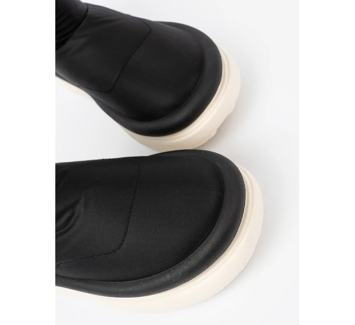 Originální dámské sněhule černé platforma Originální dámské sněhule černé platforma