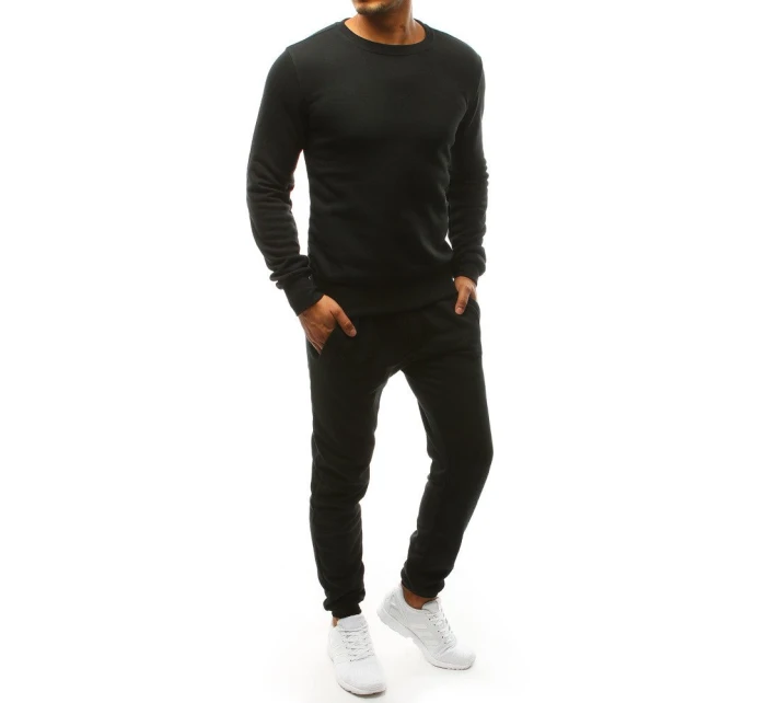 FashionStreet čierna pánska tepláková súprava AX0377