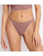 Dámske tangá ZERO Feel Bliss String - BROWN - svetlohnedé 1141 - SLOGGI