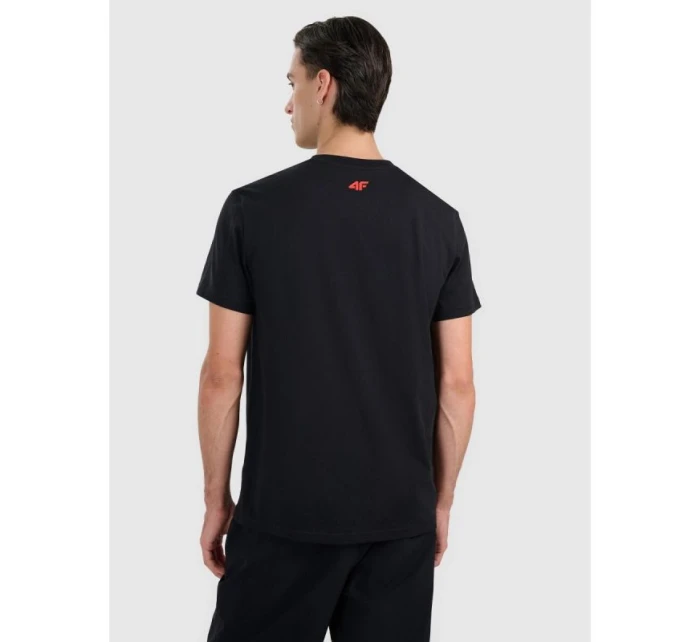 Pánske tričko s potlačou 4F 4FRAW25TTSHM3224-20S