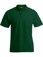 Pánské polo s kapsou Heavy Piqué 40. forest model 22419084 - Promodoro Pánské polo s kapsou Heavy Piqué 40. forest model 22419084 - Promodoro