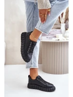 Zateplené dámské sneakersy Big Star model 21676113 Černé - Big Star Shoes