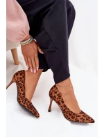 Dámské Lodičky S  Hnědé model 21704953 - VINCEZA