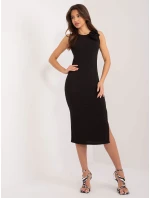 Sukienka DHJ SK model 19760120 czarny - FPrice Sukienka DHJ SK model 19760120 czarny - FPrice