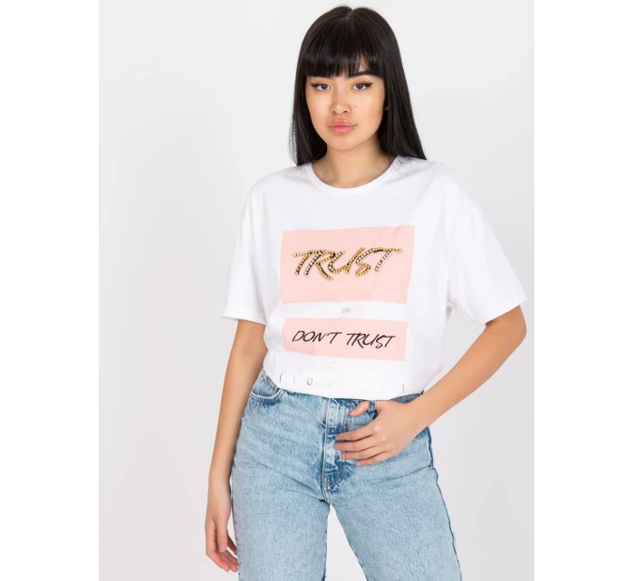 Tričko HB TS 3081.64P biele Tričko HB TS 3081.64P biele