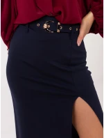 Spódnica IT SD model 21795590 granatowy - FPrice Spódnica IT SD model 21795590 granatowy - FPrice