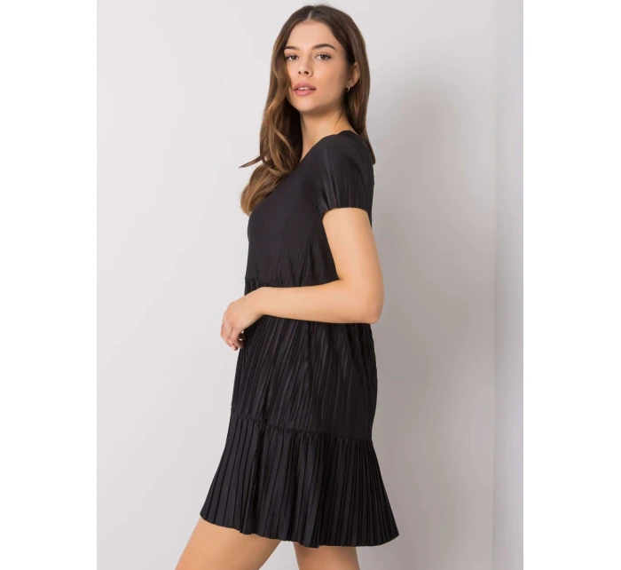 Sukienka RO SK model 20190632 czarny - FPrice Sukienka RO SK model 20190632 czarny - FPrice