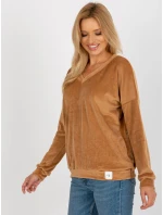 Mikina RV BL 8441.07P ťava Mikina RV BL 8441.07P ťava