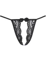 Dámske erotické otvorené tangá V-9818 Black - Axami Dámske erotické otvorené tangá V-9818 Black - Axami