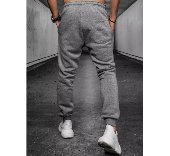 Pánské světle šedé kalhoty model 21967318 - Dstreet Pánské světle šedé kalhoty model 21967318 - Dstreet