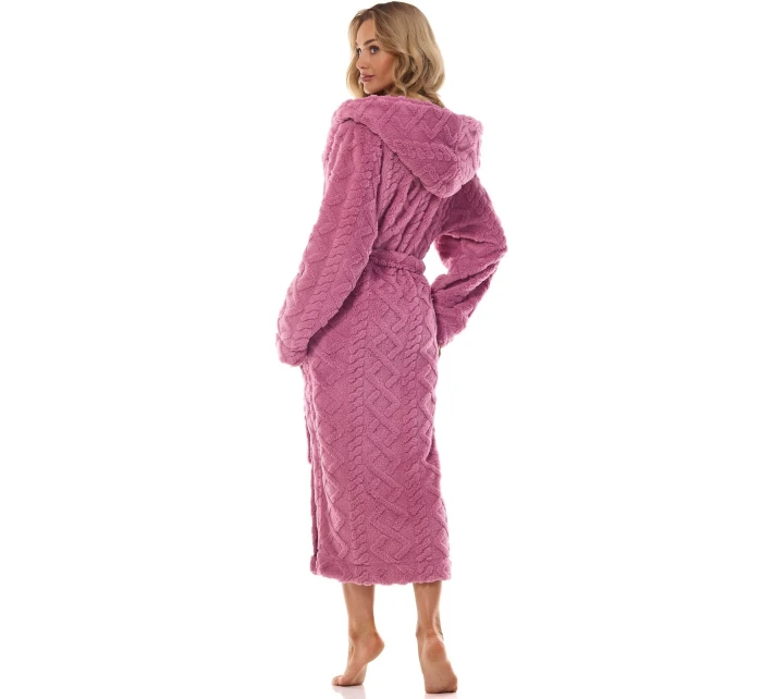 Dlouhý dámský župan 2402 model 20504586 S2XL - L&L
