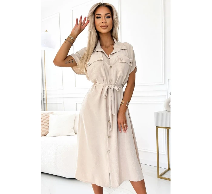 Dámské šaty model 21083429 - numoco basic Dámské šaty model 21083429 - numoco basic