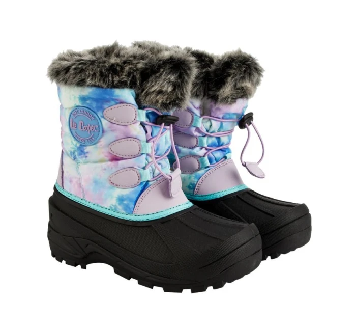 Detská obuv Lee Cooper fialová a modrá LCJ-25-10-3778K