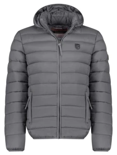 Geographical Norway pánska bunda AMIGOTAL HOOD DB DGREY MEN 233 DARK GREY (WZ5179H/GN-GRIS FONCÉ)