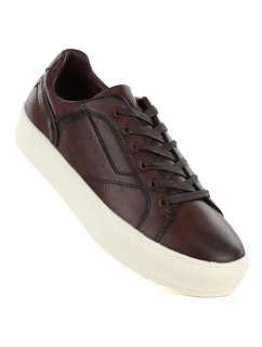 Hnědé pánské polobotky model 22097314