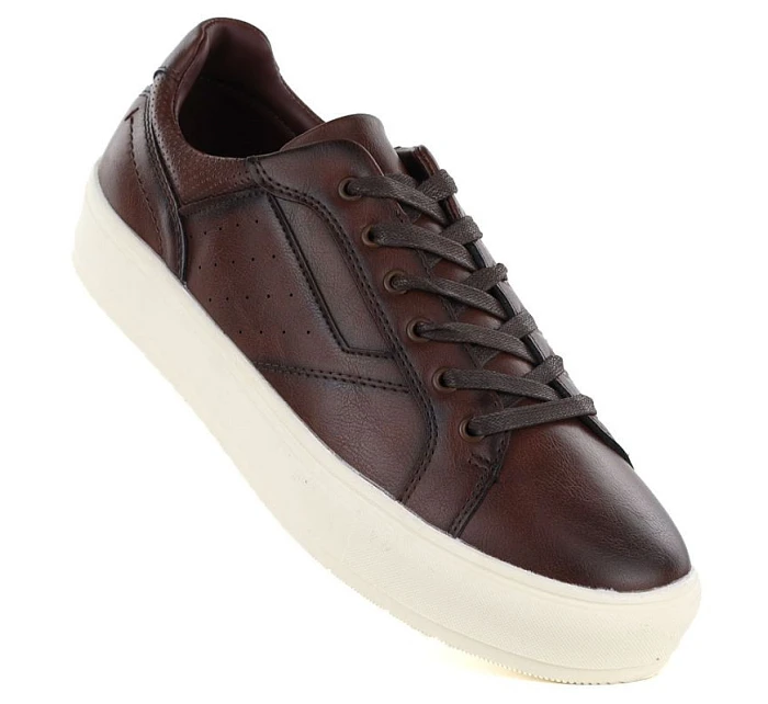 Hnědé pánské polobotky model 22097314