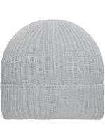MB Pletená čepice z bio bavlny 03. light grey melange model 22446557 - Daiber MB Pletená čepice z bio bavlny 03. light grey melange model 22446557 - Daiber