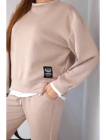 Dámska súprava s maslovou mikinou a teplákmi Fango Dámska súprava s maslovou mikinou a teplákmi Fango