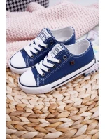 Trampki Dziecięce Big Star FF374202 Granatowe Trampki Dziecięce Big Star FF374202 Granatowe