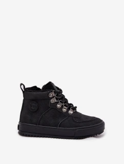 Trekové Boty Dětské Zateplené Big Star model 21706373 Černé - Big Star Shoes