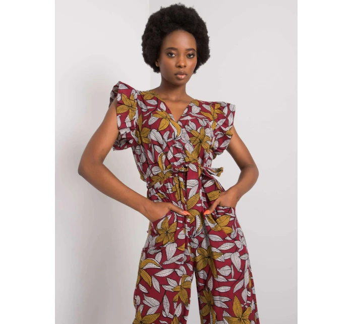 Kombinéza DHJ KO 13568.13P gaštanová