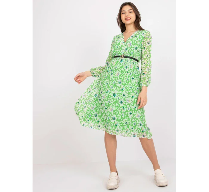 Šaty DHJ SK 10536A 1.80 svetlo zelená