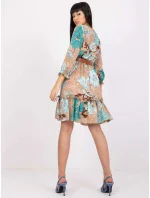 Sukienka LC SK 22K model 19755073 ciemny bezowy - FPrice Sukienka LC SK 22K model 19755073 ciemny bezowy - FPrice