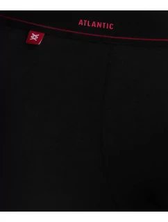 Kvalitné pánske boxerky ATLANTIC PREMIUM - čierne