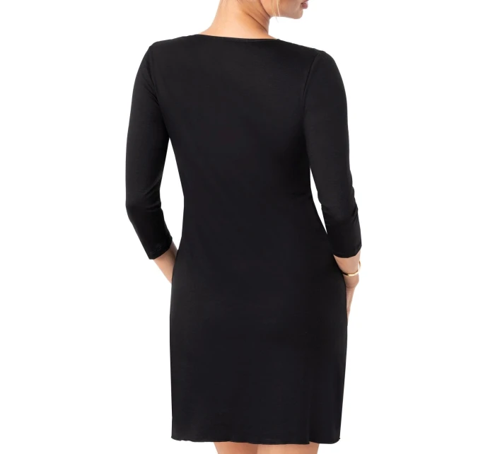 Dámska nočná košeľa Margo čierna - Donna