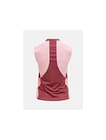 Dámské tričko PEAK PERFORMANCE W Mountainbreath Sleveless Polo, růžová barva Dámské tričko PEAK PERFORMANCE W Mountainbreath Sleveless Polo, růžová barva