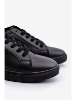 Nízké pánské tenisky z ekologické kůže Big Star model 21653618 černé - Big Star Shoes